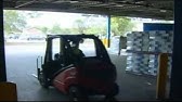 Drink Driving Forklift Smashes Massive Vodka Stock Youtube