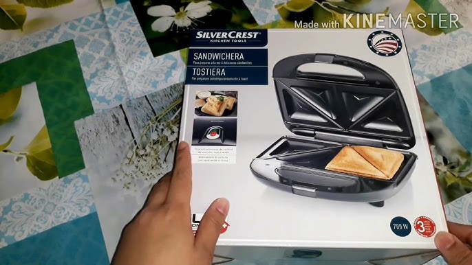 Sandwich Toaster SilverCrest - YouTube