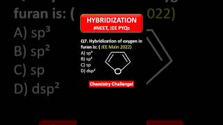 Can You Solve This Hybridization JEE PYQ? 🔥#jee #neet