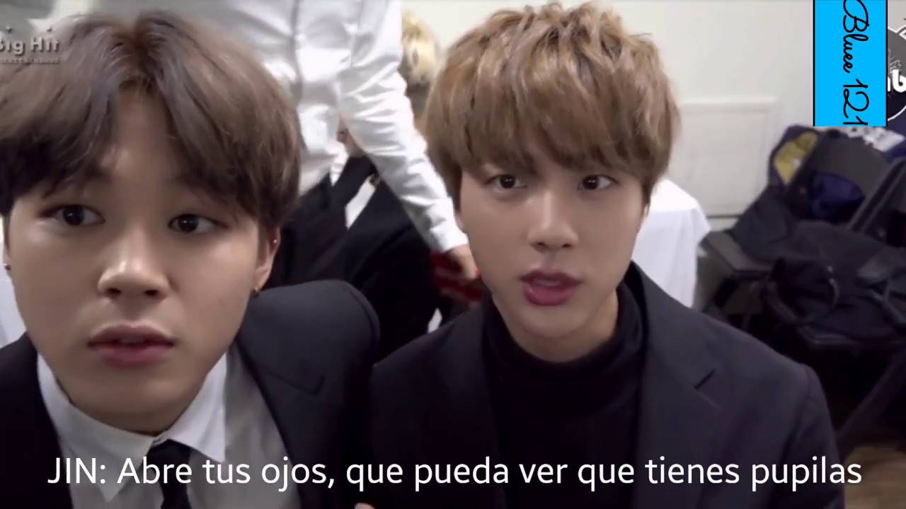 Jimin le pide ayuda a Jin para conquistar a su hermana T/N