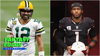 Packers/Cardinals Preview, WR/CB Matchups, Injury Updates | Fantasy Focus Live!