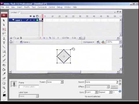 [Video] Tutorial Membuat Animasi Flash : Frame By Frame