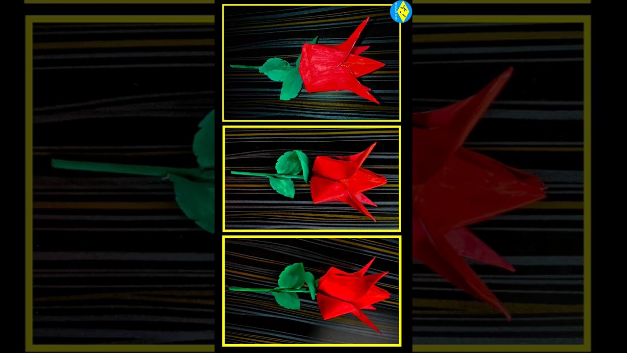 Paper se Kamal ka phool kaise banate hain How to make lotus flower by