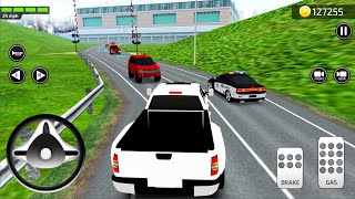 وقوف السيارات الهيجان 2.0 لعبة ثلاثي الأبعاد #8 - محرك الشاحنة البيضاء - ألعاب أندرويد screenshot 3