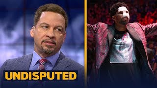 Chris Broussard on Joel Embiid: 'I just wouldn't rush him back' | UNDISPUTED