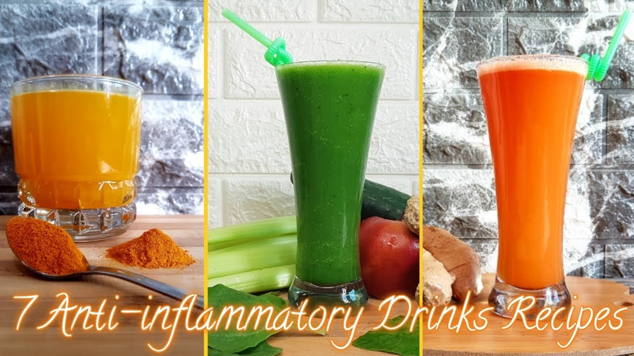 7 AntiInflammatory Drinks Recipes Boost Immune System YouTube