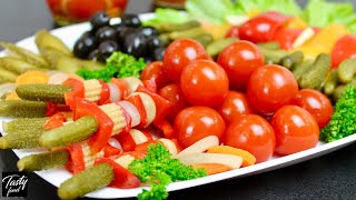 Как Аппетитно Подать Маринованные Огурчики и Помидорчики на Праздник! Как Аппетитно Подать Маринованные Огурчики и Помидорчики на Праздник!