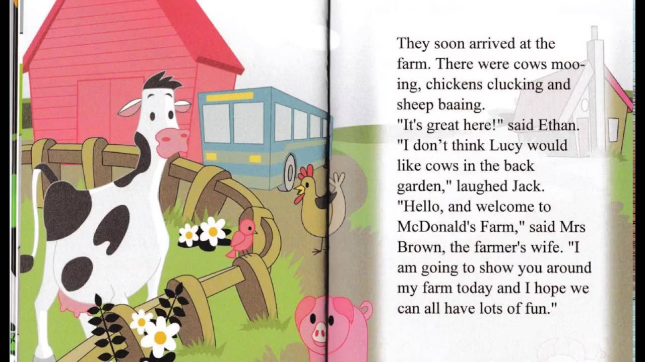 Personalised Story Book Read It! A Day At The Farm YouTube