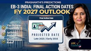 EB-3 India Final Action Dates FY 2027: What to Expect with Atty. Prashanthi Reddy