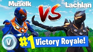 I Challenged Lachlan To a 1v1 For *100,000 V-BUX* In Fortnite Battle Royale!
