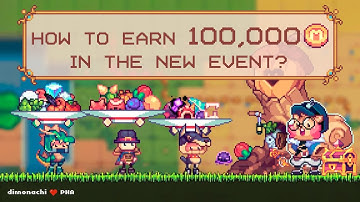 How to earn 100,000 MGOLD in the new task event in web3 game Pixel Heroes Adventure!