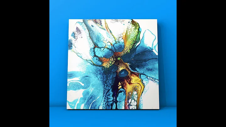 #3 - More Paint Blowing (Dutch Pour)