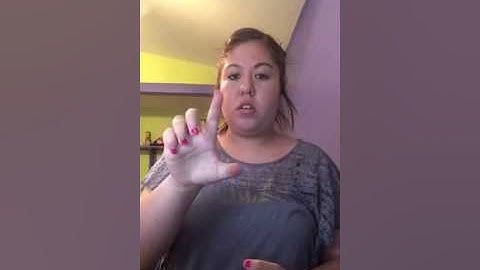 ASL 2 - Unit 11 - Vocabulary Video