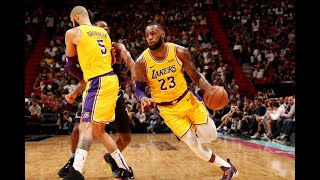 Los Angeles Lakers vs. Miami Heat - Full Game Highlights | Nov. 18, 2018 | NBA2K19