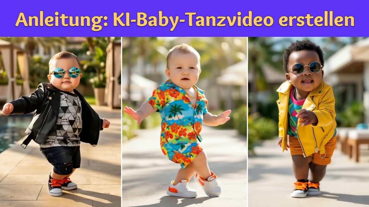 Baby Goes Viral! 🍼💃AI Tanz Video erstellen – Full Tutorial PC + App 😍🚀
