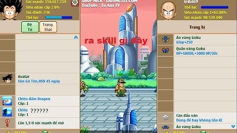 [NRO]:bàn tay vàng trong làng mở skill2 kk