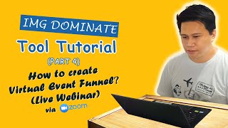 IMG Dominate Tool Tutorial (Part 4): How to make Virtual Event Funnel ?[2020]
