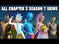 ALL Chapter 2 Season 7 Skins in Fortnite!