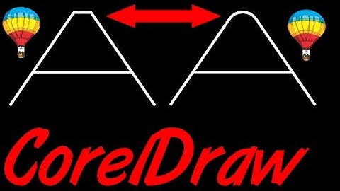 Corel Draw Tips & Tricks Round off Corners of two lines