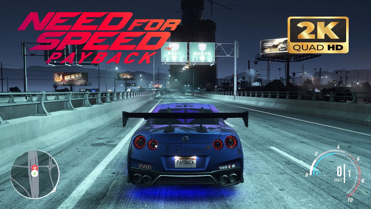 Need for Speed: Payback Nissan GT-R 35 Nismo [GTX1080Ti 2K60FPS] - YouTube