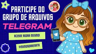 Participem do Grupo Grátis no Telegram