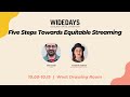WD23 - Five Steps Towards Equitable Streaming (15 Minutes of Knowledge)