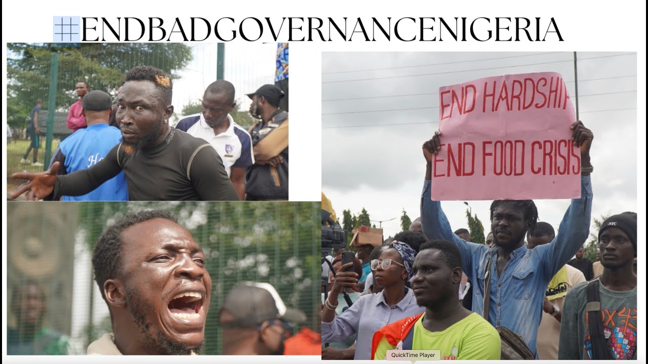 End Bad Governance: Massive Protests Erupt in Nigeria 