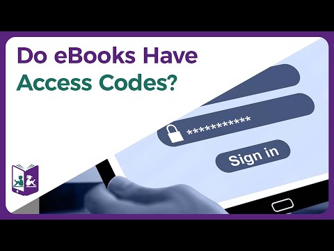 Video: Gli ebook hanno codici di accesso?