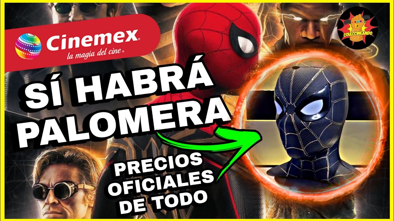 Habrá vasos coleccionables de Spider-Man: No Way Home en Cinépolis?