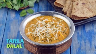 Methi Malai Paneer Subzi, Restaurant Style Sabzi by Tarla Dalal