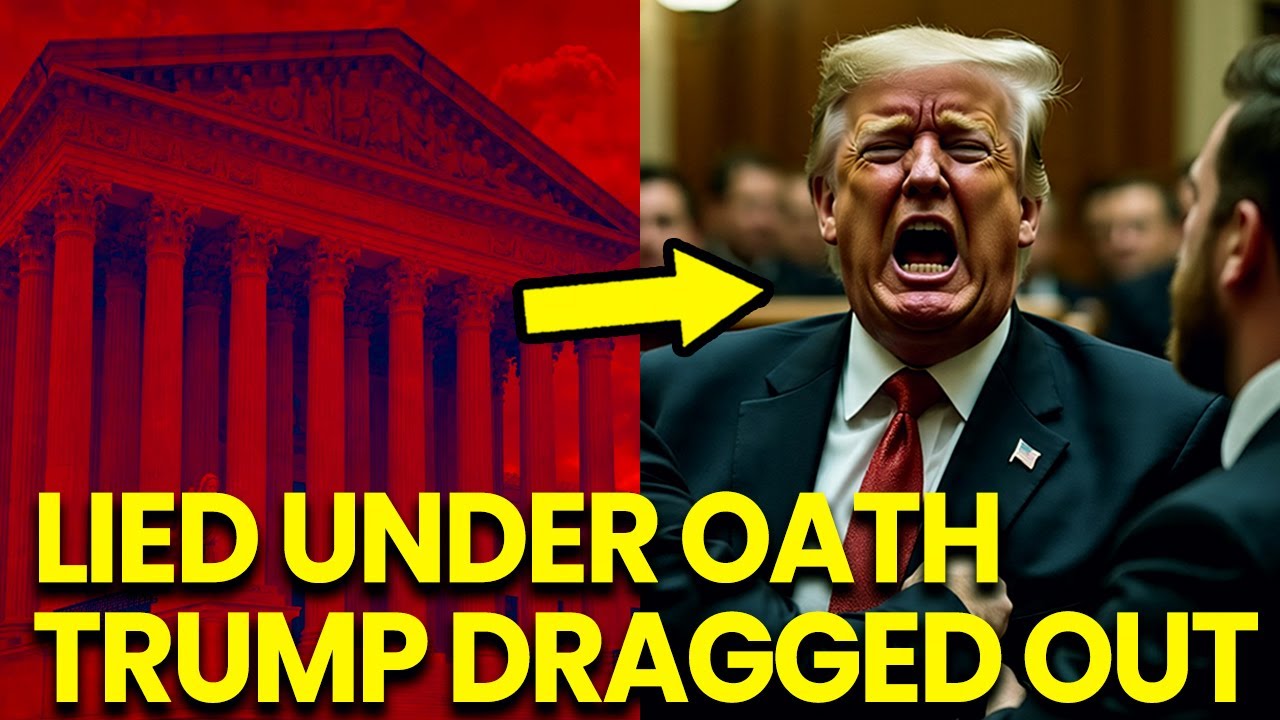 Trump DRAGGED from Court after CAUGHT Lying Under Oath