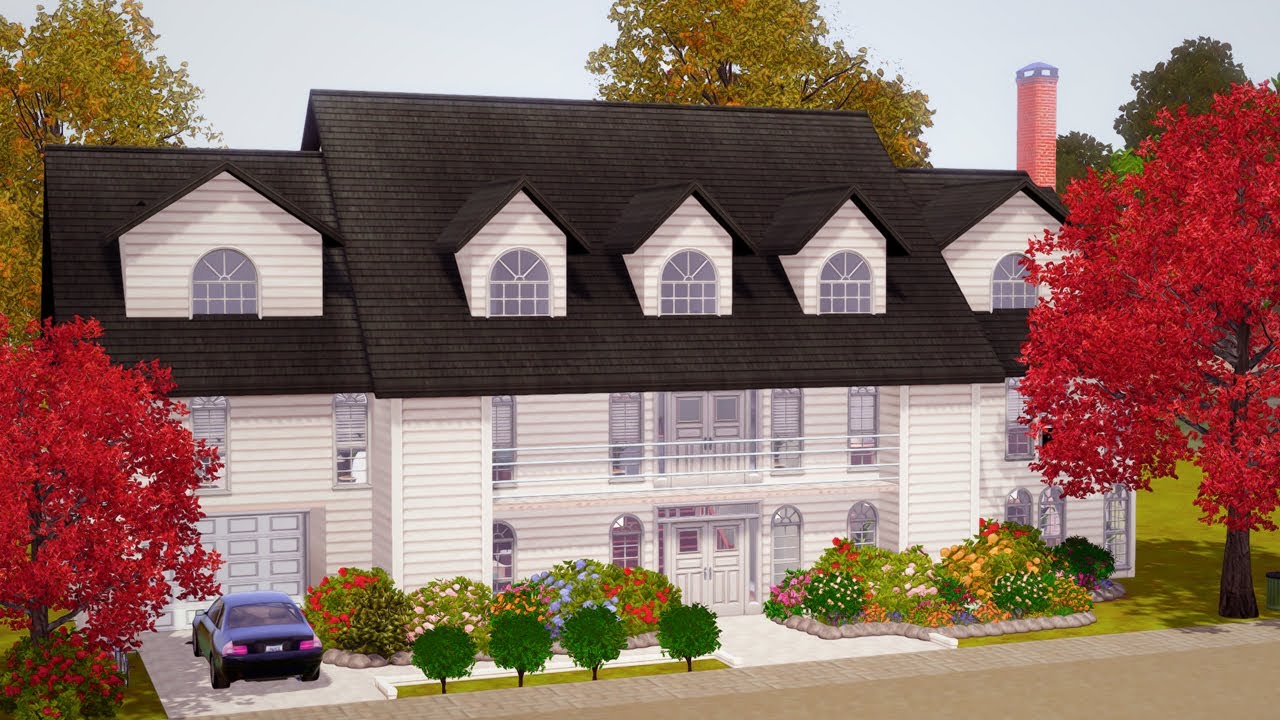 TRADITIONAL FAMILY HOME // The Sims 3 Speed Build YouTube