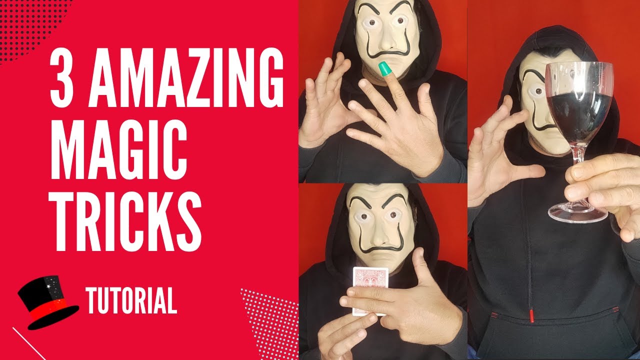 3 Amazing Magic Tricks Revealed For You YouTube