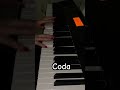 “Coda” Theme from Criminal Minds #pianocover #pianomusic #pianotutorial #shorts #short