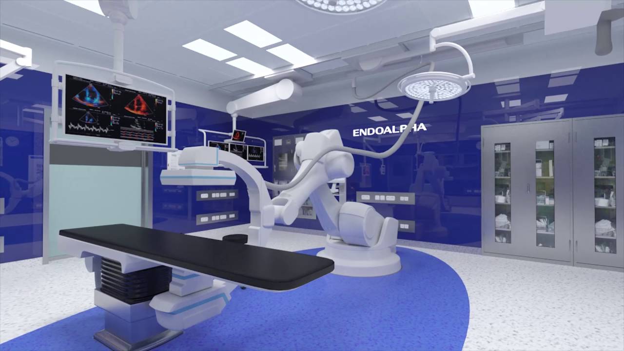 ENDOALPHA Hybrid Operating Room 3D Render YouTube