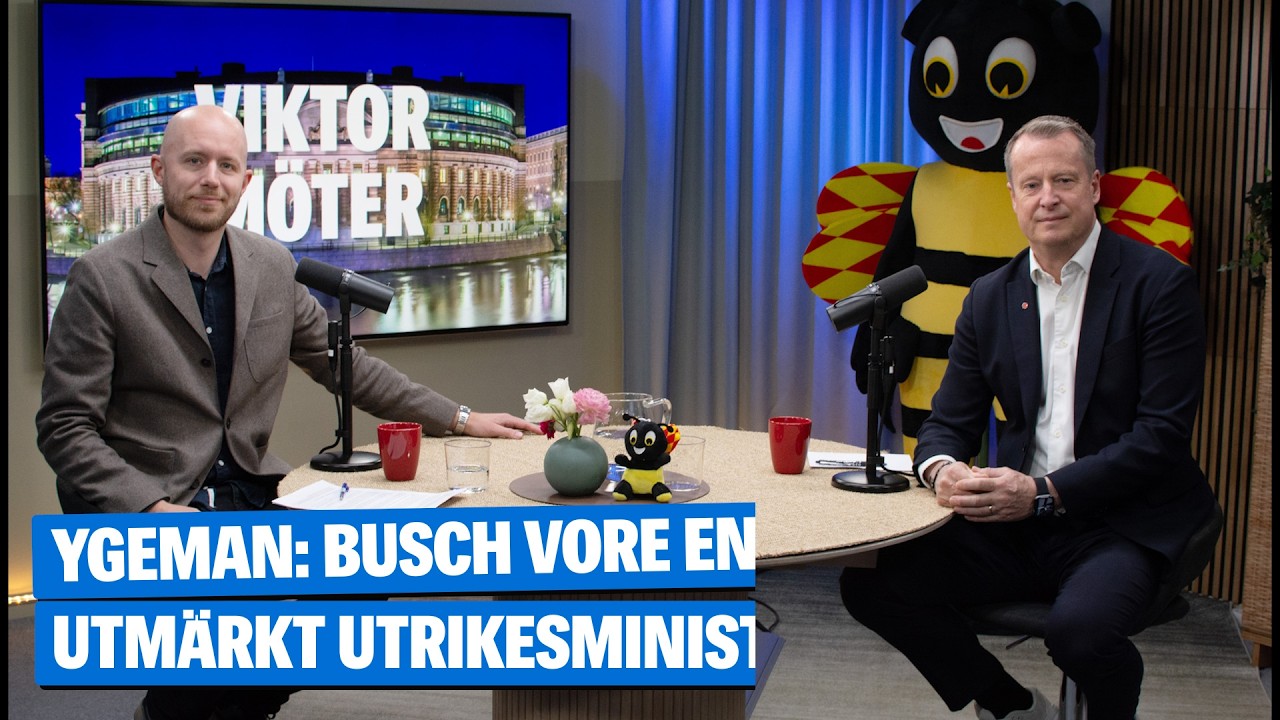 Anders Ygeman i Viktor möter