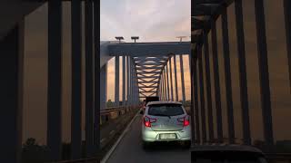 view from the bridge after work in Java