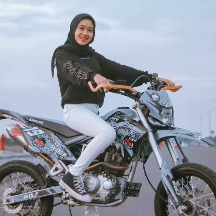 Story wa Supermoto cantik