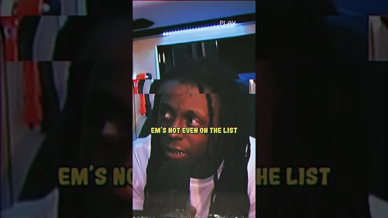 Lil Wayne reaction to Gucci Mane being picked over Eminem 😂