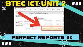 BTEC ICT Level 3 Unit 2 | Activity 4 Full Walkthrough (Queries & Reports)
