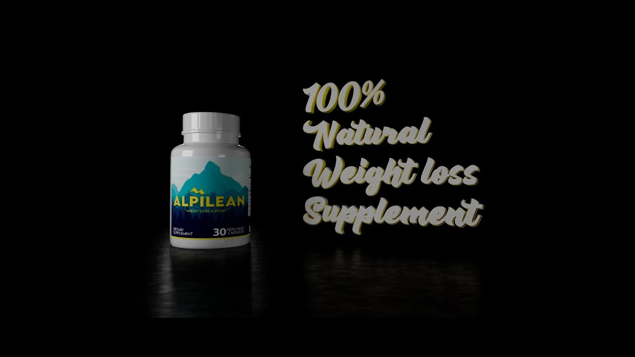 3D CGI commercial -Alpilean natural weight loss supplement