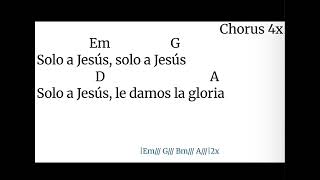 Jesus Be The Name Bilingual - Elevation Worship Lyric and chords key of D