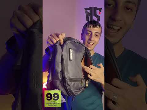 شنطة لابتوب كبيرة 16 انش فيها جلد و مريحة على الظهر