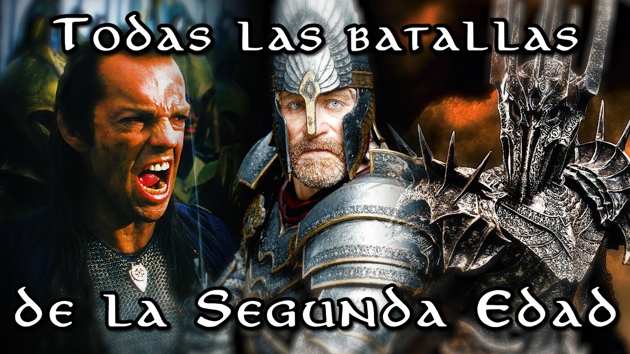 El Señor de los Anillos: Todas las Batallas de la Segunda Edad Explicadas (Documental Animado) 4K