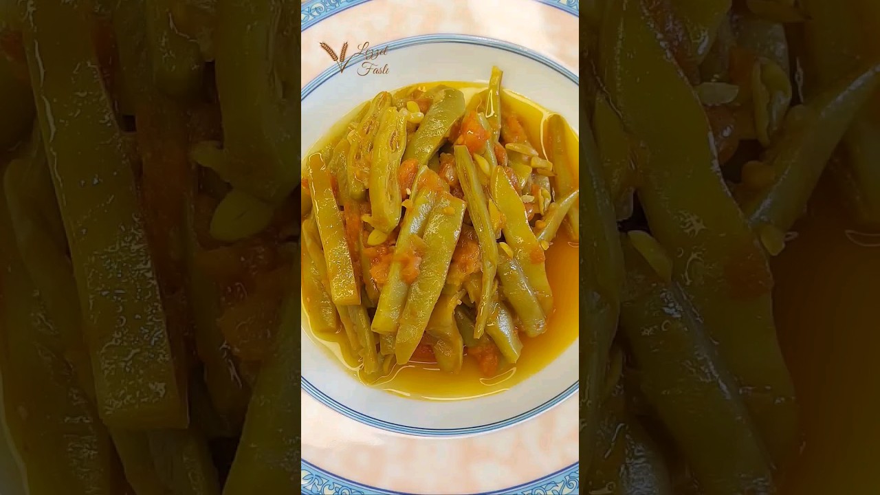 LEZZETLİ TAZE FASULYE YEMEĞİ TARİFİ | TAZE FASULYE NASIL YAPILIR? #shorts #cooking #food