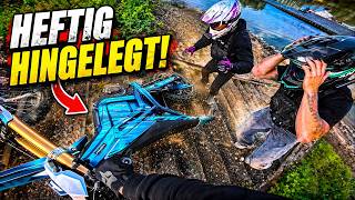CRASH MIT DEM E-MOTORRAD