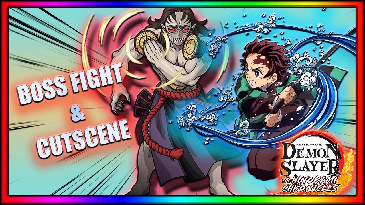 Demon Slayer The Hinokami Chronicles : Kyogai (Drum Demon) Boss Fight & Cutscene