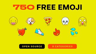 750 Emoji PNG Pack free download | Transparent Emoji GFX Pack screenshot 2