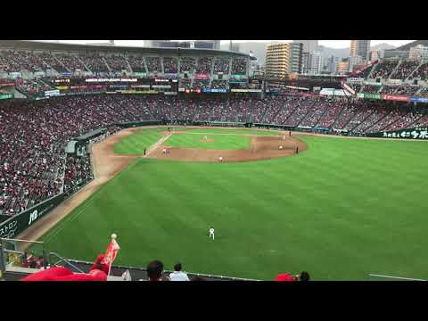 カープ勝利の瞬間　広島VS巨人@マツダスタジアム　2021.10.9
