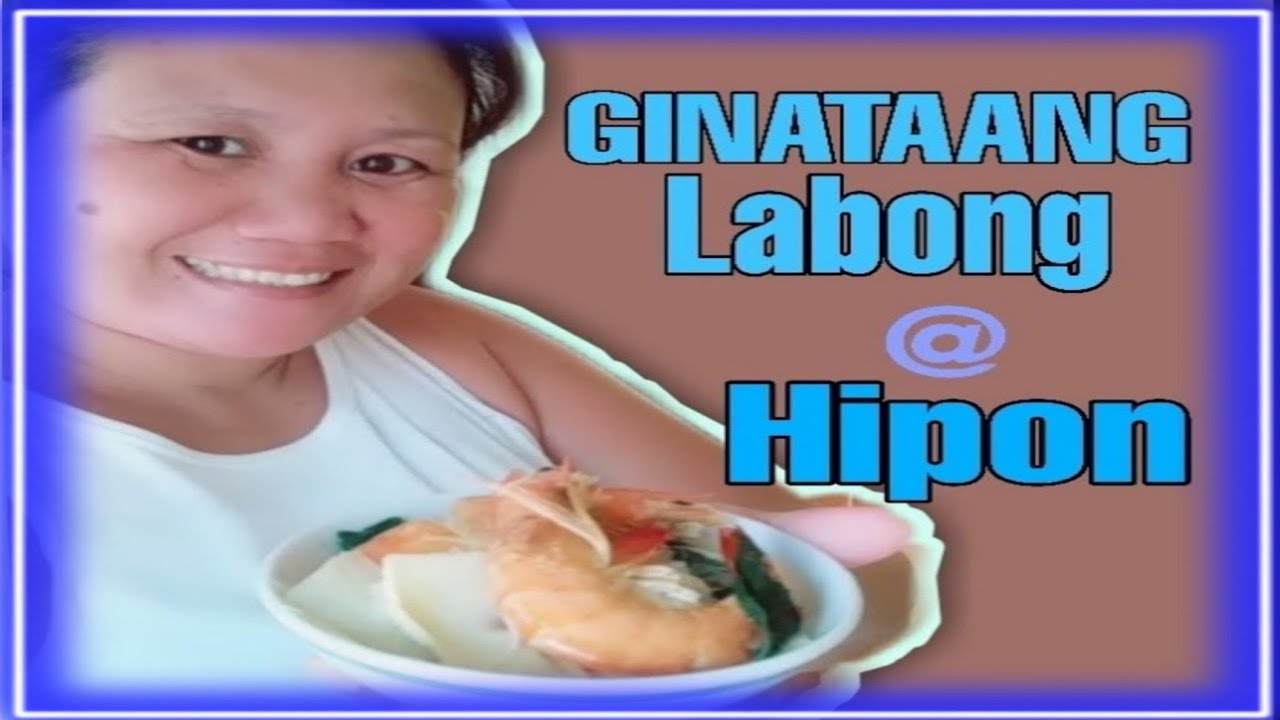 Ginataang labong with hipon - YouTube